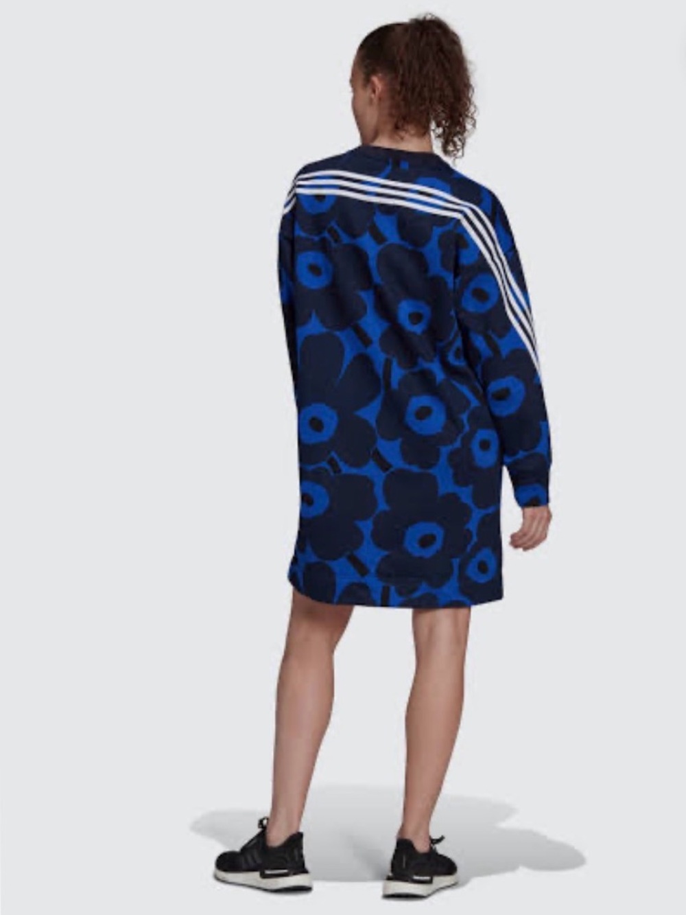 Adidas Marimekko Sweatshirt Mini Dress